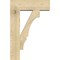 Ekena Millwork Balboa Block Rough Sawn Bracket w/ Offset Brace, Douglas Fir, 8"W x 24"D x 36"H BKT0806X24X36BOA05RDF - alternate 3